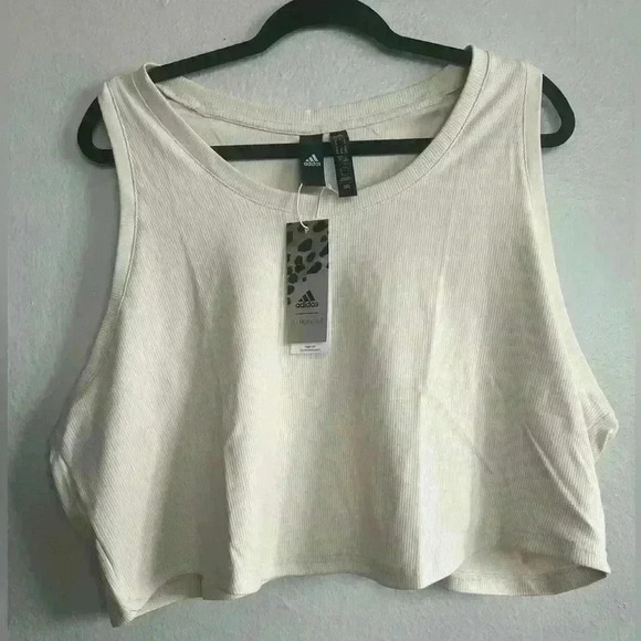 Adidas HONORE 11Hr Tank Top 4X Training Entrenamiento Linen - Picture 1 of 5